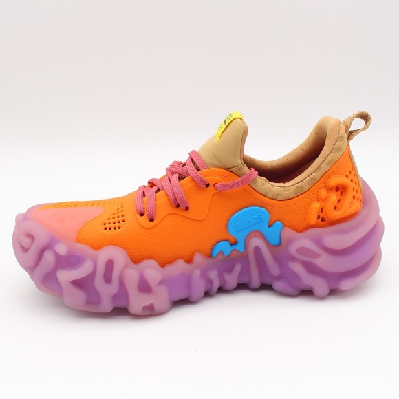 Crocs Salehe Bembury x Juniper Sneaker Womens Size 7 Orange Purple Lace Up - Picture 3 of 13